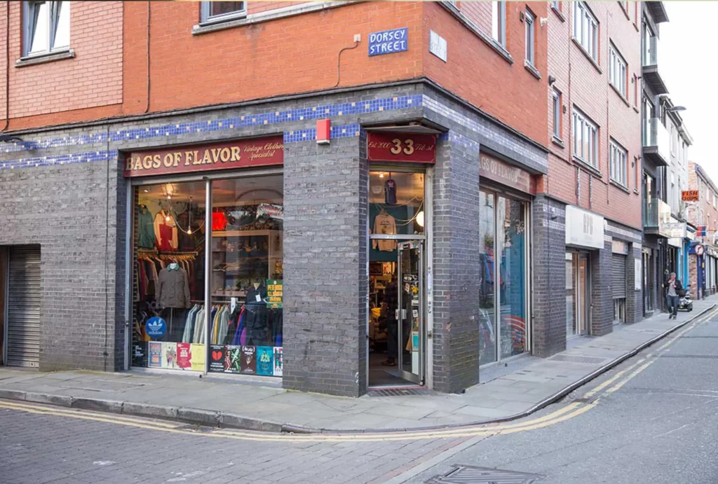 bags of flavour vintage store in manchester