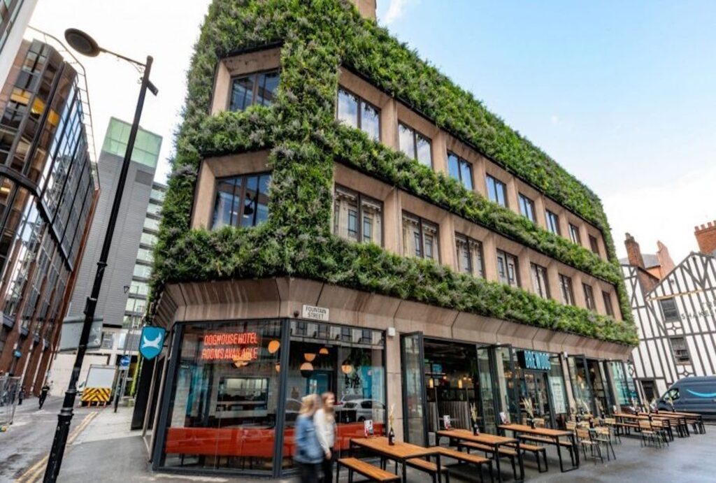 Brewdog Hotel on Fountain Street in Manchester city centre