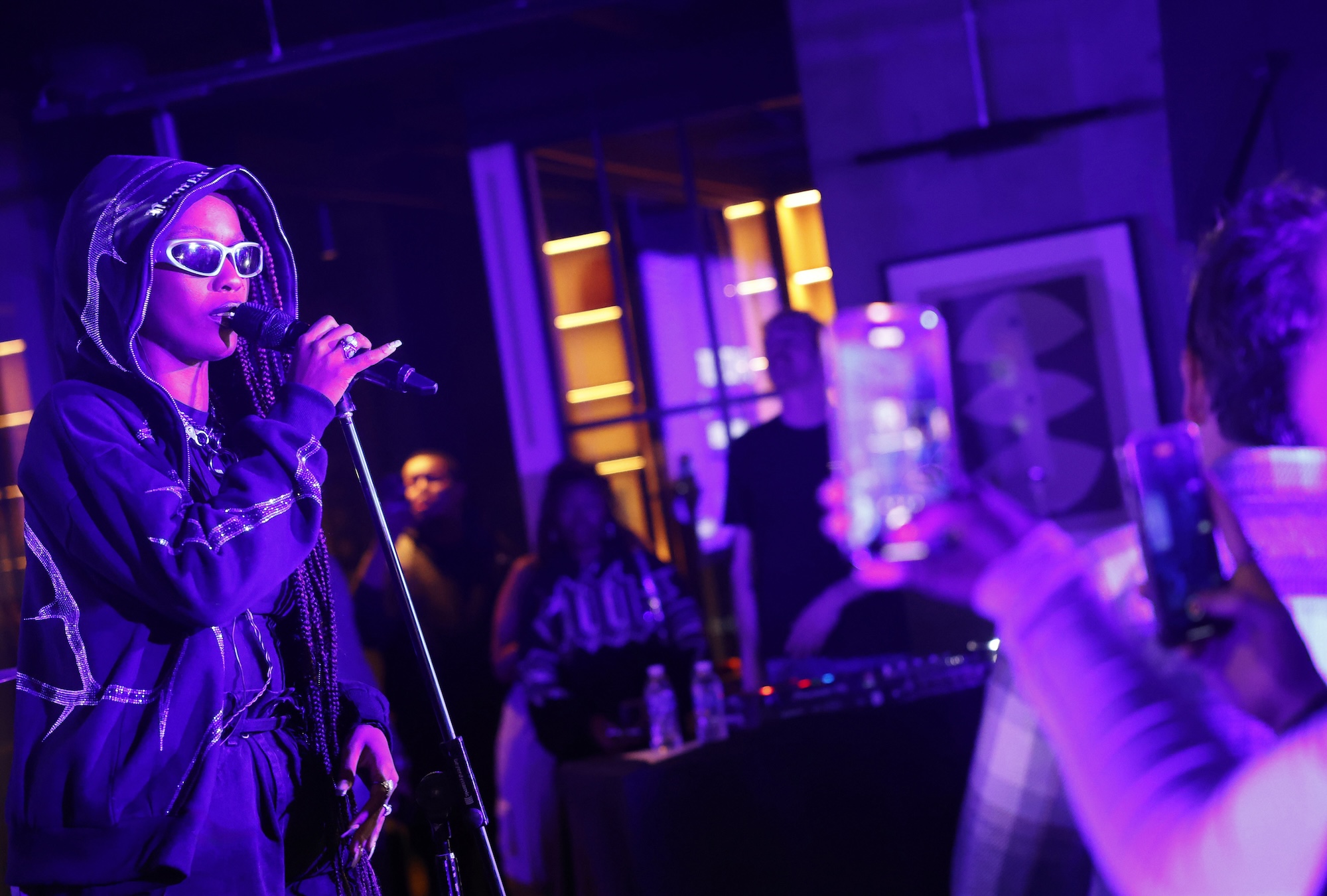 IAMDDB playing at the Union launch party