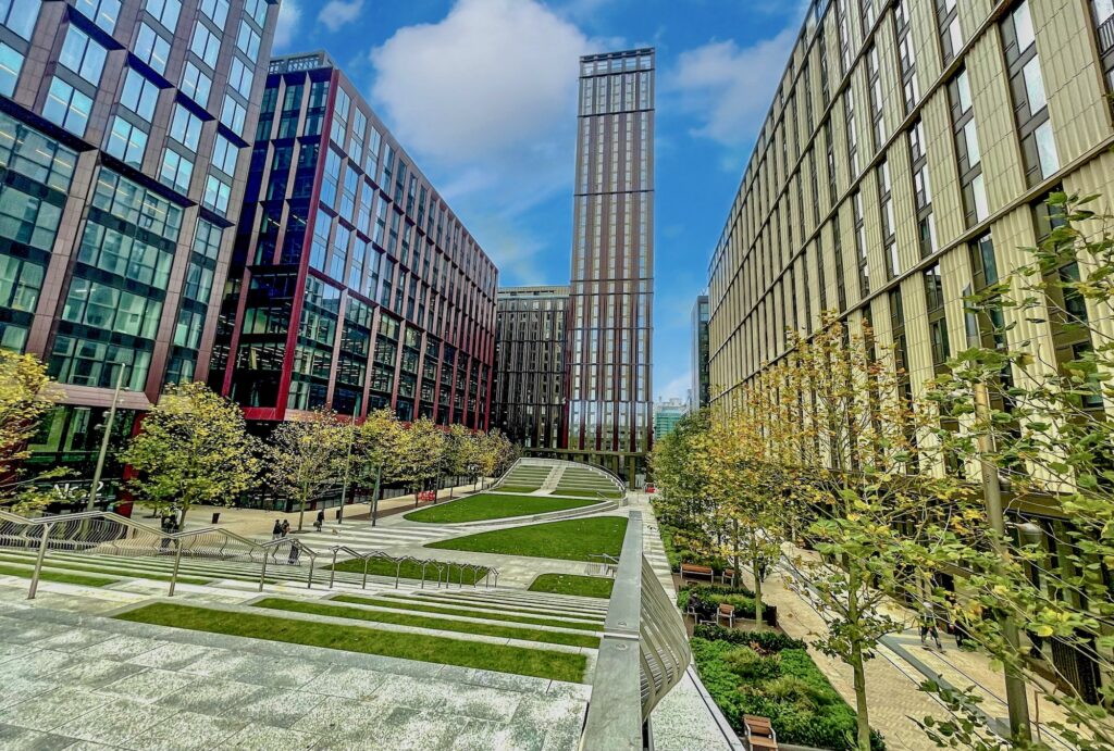 Symphony Park is located on Circle Square