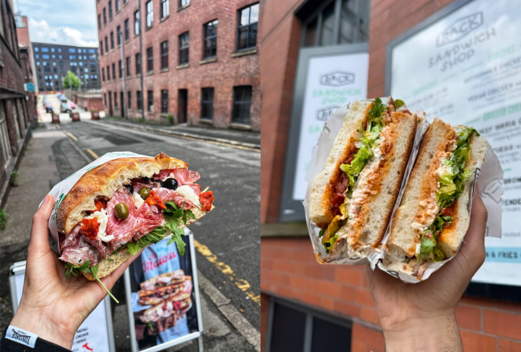 top five sandwiches available across Manchester