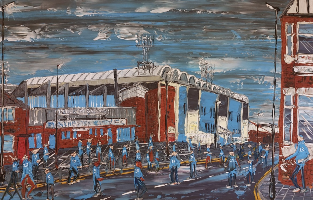 Under The Shadow of Maine Road by Andrew Matthews