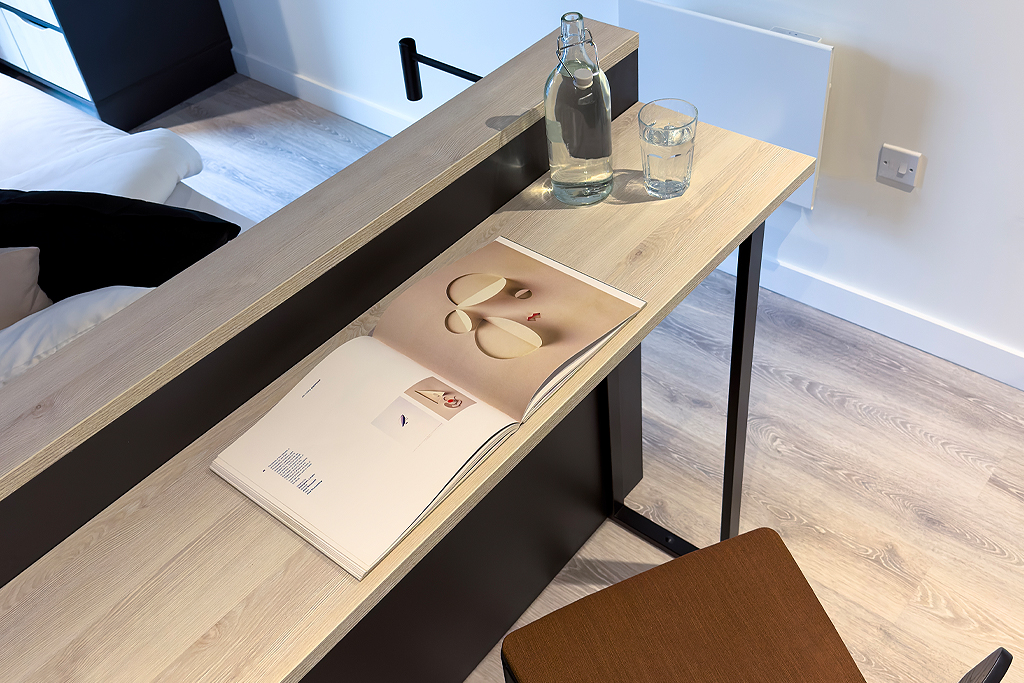 studio apartment kitchen worktop