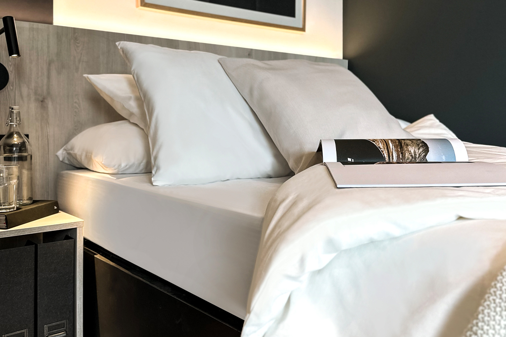 studio apartment bed