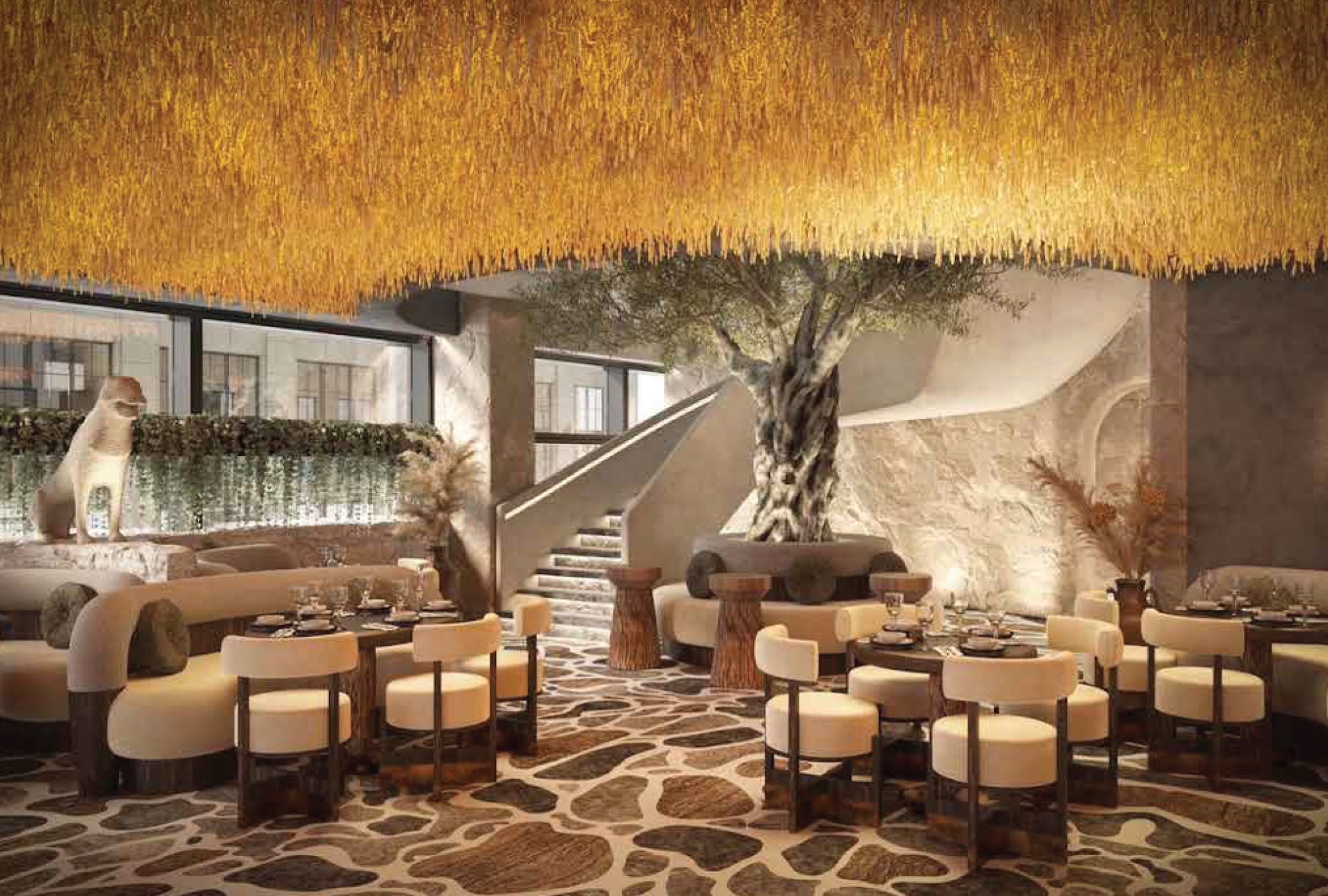 fenix open restaurant area
